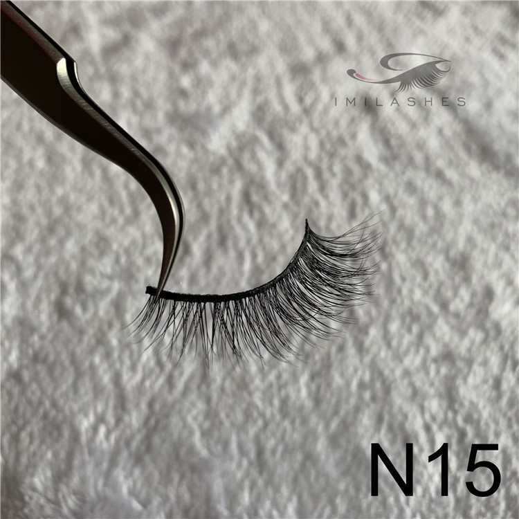 Natural synthetic 3d mink eyelash extensions